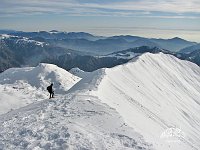 Salita invernale in Cima Grem il 26 gennaio 08