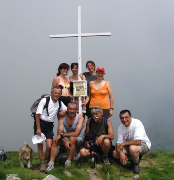 Dalle Baite di Mezzeno giro ad anello a Cima Giovanni Paolo II, ai Laghi Gemelli e ai Laghetti della Paura e di Val Vegia - 11 luglio 2010 - FOTOGALLERY