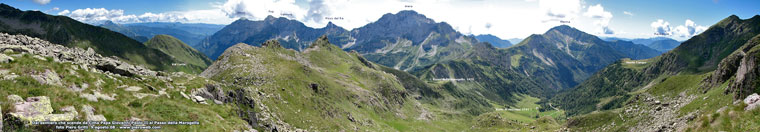 Sentiero dal Passo della Marogella a Cima Giovanni Paolo II