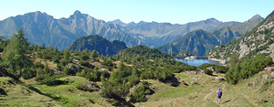 Immagini dai Laghi Gemelli, del Becco, delle Casere e Marcio e dintorni (agosto 2006) 