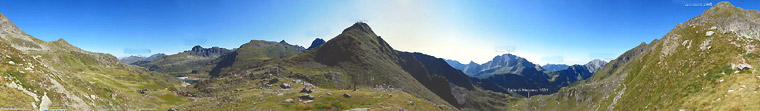 LAGHI GEMELLI - PASSO DI MEZZENO, DEI LAGHI GEMELLI, D'AVIASCO - PIZZO DEL BECCO