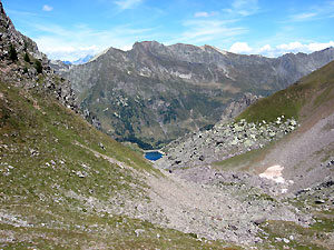Valle e Lago dei Frati; i Masoni e il Venina sullo sfondo