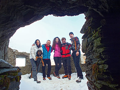 CIMA DI LEMMA (2348 m.) con giro ad anello dal Passo di Tartano al Passo di Lemma il 25 novembre 2012  - FOTOGALLERY