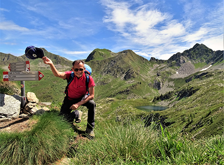 Anello Laghi di Porcile-Passo di Tartano, Cima-Passo di Lemma da Baita del Camoscio (5 luglio 2021)- FOTOGALLERY