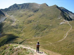 Sul sentiero 101 con la variante per il Passo di Tartano - foto Piero Gritti  4 agosto 07