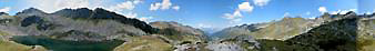 Panoramica a 360° dal Lago alto di  Porcile