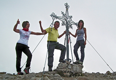 Sul monte CORNO STELLA (2620 m) in compagnia degli stambecchI l’8 agosto 2014  - FOTOGALLRY