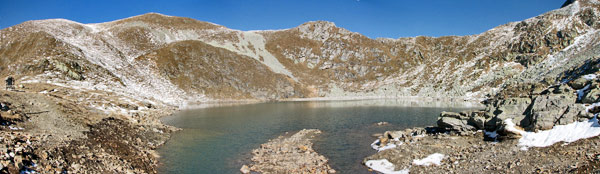 Il Lago Moro verso il Passo di Valcervia - foto Piero Gritti 1 nov 07