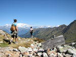 Passo di Valcervia  (mt. 2318) con vista verso le Alpi Retiche - foto Piero Gritti 15 ago 07