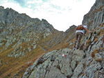 Salita al Passo Selletta dal Rifugio Longo