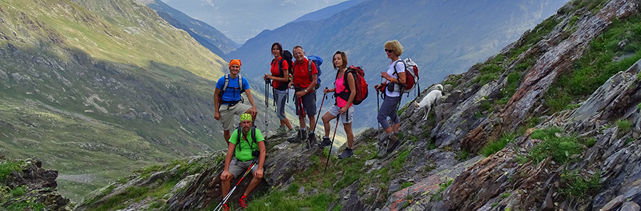 Al Passo di Cigola con vista in Val d'Ambria