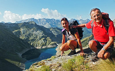 MONTE AGA (2720 m.) , ad anello, dal Rif. Longo, il 31 agosto 2013 - FOTOGALLERY