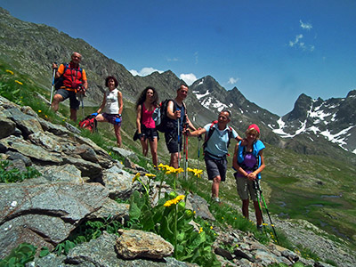 MONTE AGA (2720 m.) , salito dal versante nord, sceso da quello sud , il 1 luglio 2012 - FOTOGALLERY