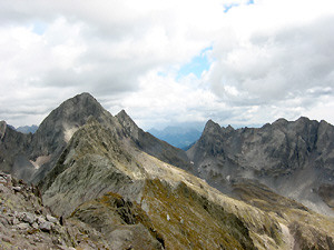 Dalla cima Aga vista sul Diavolo di Tenda...