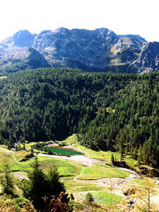 Il Lago della Cava e il Cabianca 