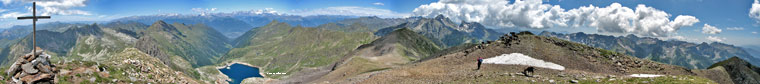 Salita al MONTE MASONI dal Rifugio Longo (25 luglio 08)