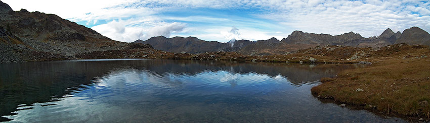 Panoramica al Lago dei Curiosi