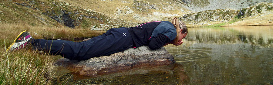 Chiare e fresche acque del Lago di Valsambuzza