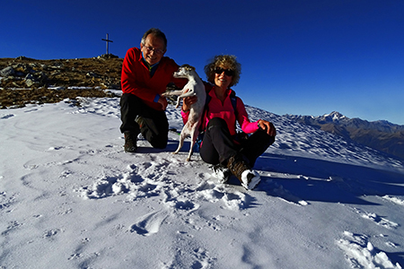 PES GERNA, MASONI, VENINA, tre cime in cresta ad anello da Carona il 3 dic. 2015 - FOTOGALLERY