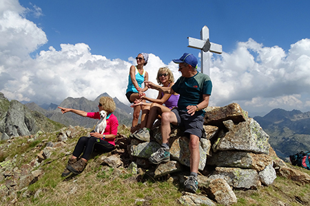 Venina, Masoni, Pes Gerna, tris di cime in cresta da Carona-Rif. Longo il 5 agosto 2017 - FOTOGALLERY