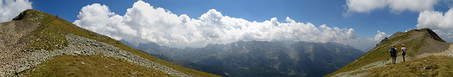 Passando da Cima Venina a Cima Masoni