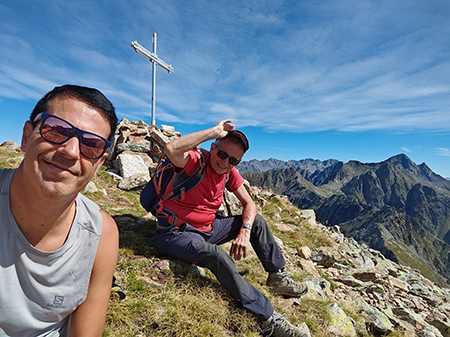 Venina, Masoni, Pes Gerna, tris di cime in cresta da Carona-Rif. Longo il 4 settembre 2023 - FOTOGALLERY