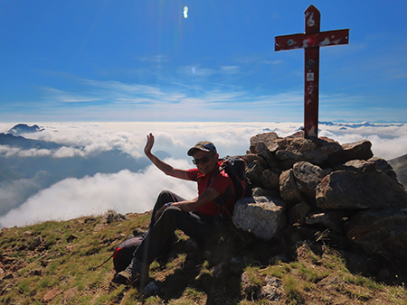 Venina, Masoni, Pes Gerna, tris di cime in cresta da Carona-Rif. Longo il 4 settembre 2023 - FOTOGALLERY