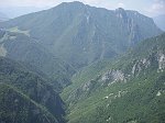 Dal parapendio in discesa dal Menna - Bivacco MAGA a Oltre il Colle - 3 agosto 08 - FOTOGALLERY