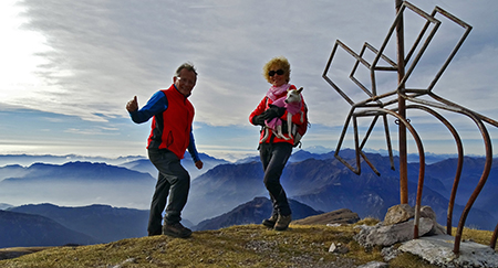 Autunnale in CIMA MENNA da Zorzone con discesa dal Chignol d’Arale il 19 novembre 2015  - FOTOGALLERY