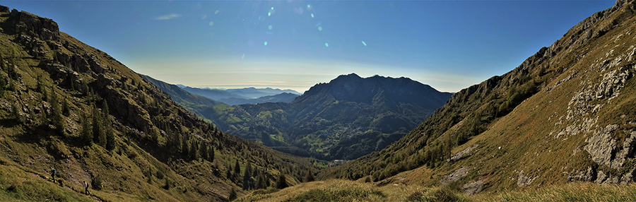 Vista panoramica sulla Val Carnera