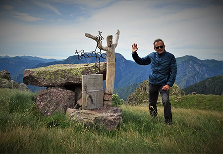 MONTE MINCUCCO (croce 1832 m - cima 2001 m) ad anello dal piano del Lago di Valmora il 17 luglio 2021 - FOTOGALLERY