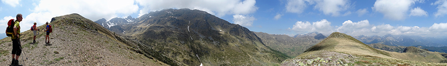 Vista sul Mincucco con Valletto e Ponteranica