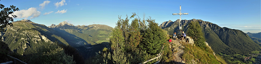 MONTE CASTELLO da Valpiana di Serina il 24 settembre 2019
