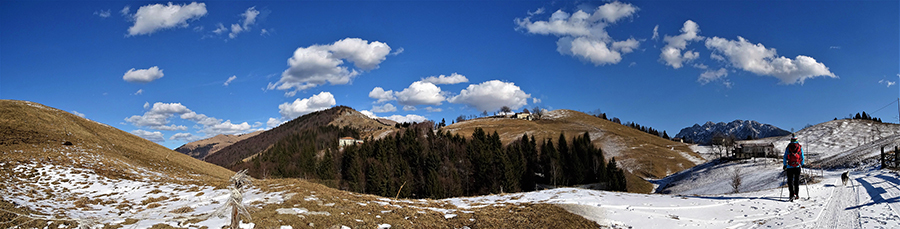 Salendo da Lavaggio al Vaccareggio passaggio ale cascine