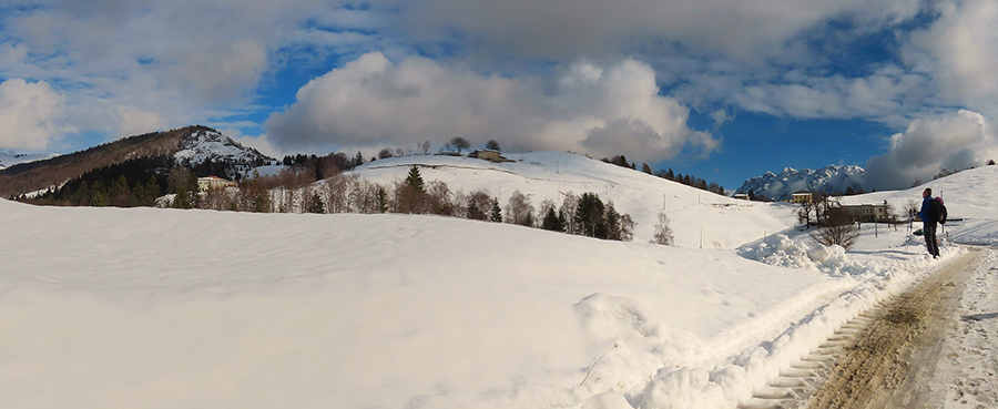 MONTE VACCAREGGIO da MALG di Dossena-30genn26