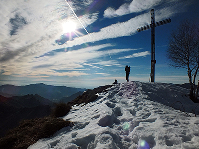 Anello del Monte Gioco da Spettino il 25 gennaio 2014 - FOTOGALLERY