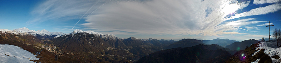 Anello del Monte Gioco da Spettino il 25 gennaio 2014