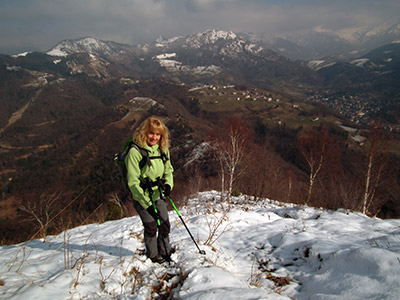 MONTE GIOCO (1366 m.) – Giro ad anello partendo da Lepreno di Serina, 7 marzo 2012 - FOTOGALLERY