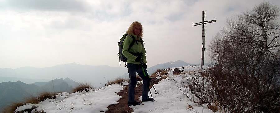 In vetta al Monte Gioco (1366 m.)