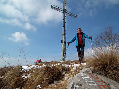 MONTE GIOCO (1366 m.) – Giro ad anello partendo da Lepreno di Serina, 7 marzo 2012 - FOTOGALLERY