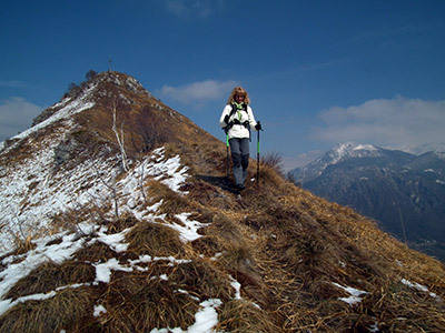 MONTE GIOCO (1366 m.) – Giro ad anello partendo da Lepreno di Serina, 7 marzo 2012 - FOTOGALLERY