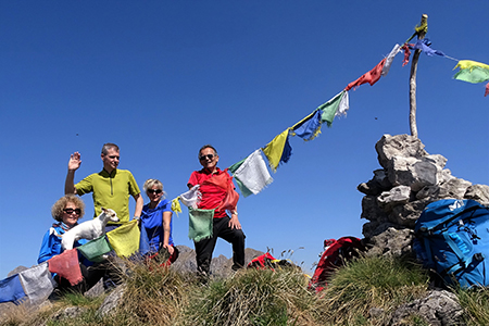 Anello Monte Ocone (1410 m) e Corna Camozzera (1452 m) dal Pertus (1300 m) l’8 aprile 2017 - FOTOGALLERY