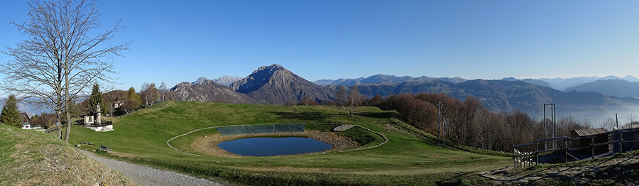 Laghetto del Pertus alla Forcella Alta di Carenno-Costa Valle Imagna