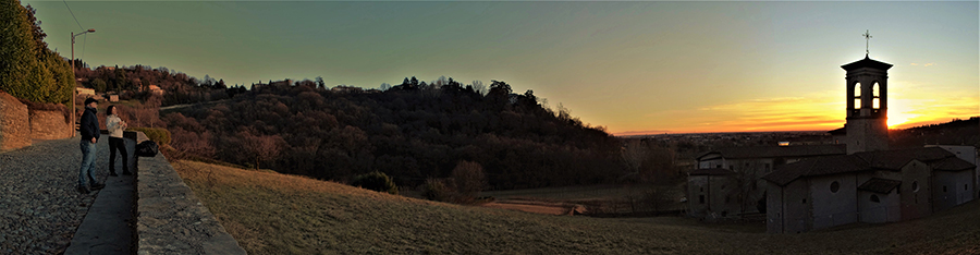 Tramonto al Monastero di Astino