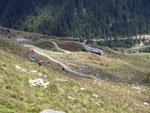 In vista del Rifugio Dordona (mt. 1930) - foto Piero Gritti 28 luglio 07