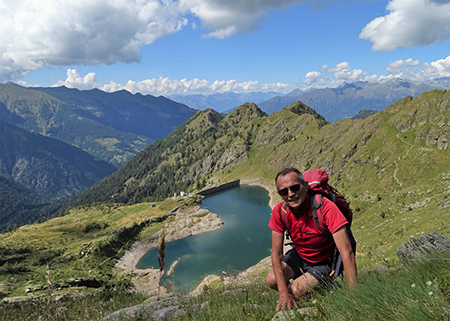 Anello Laghi con Cima di Ponteranica centrale-Lago di Pescegallo da Ca’ San Marco il 15 agosto 2020- FOTOGALLERY