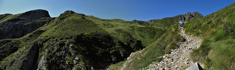 Risalendo la luna Valle di Ponteranica