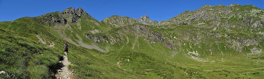 Sentiero raccordo dal 101 al 109 per i Laghi di Ponteranica