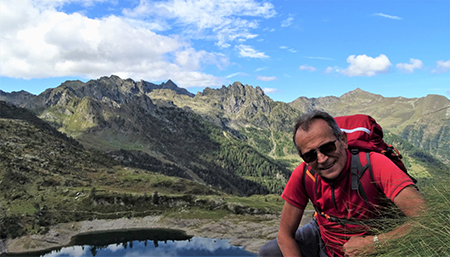 Periplo dei Monti Ponteranica (2380 m), Valletto (2371 m), Monte di Sopra (2369 m) da Ca’ San Marco il 4 settembre 2018- FOTOGALLERY