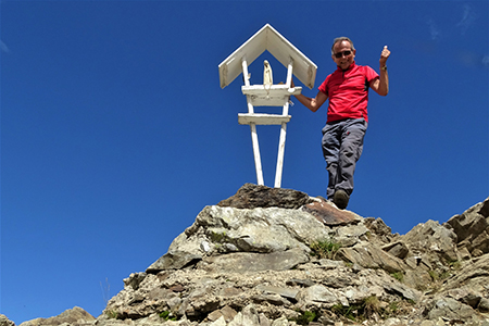 Periplo dei Monti Ponteranica (2380 m), Valletto (2371 m), Monte di Sopra (2369 m) da Ca’ San Marco il 4 settembre 2018- FOTOGALLERY